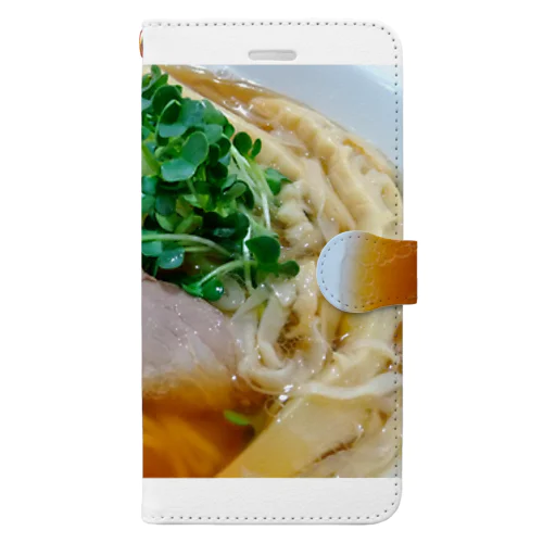 昔懐かしい中華そば Book-Style Smartphone Case