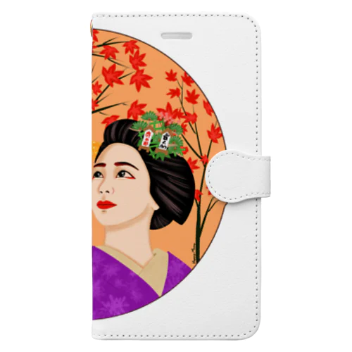 芸妓さんと風鈴🎐👘 Book-Style Smartphone Case