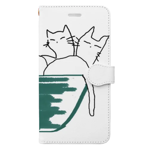 neko.in.don Book-Style Smartphone Case