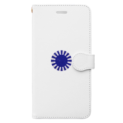  【青色旭日旗】シリーズ Book-Style Smartphone Case