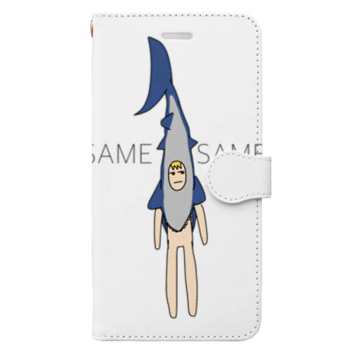 SAMEさめしゃーくくん Book-Style Smartphone Case