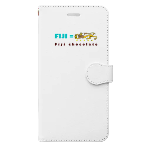 Fiji＝カカオ 手帳型スマホケース
