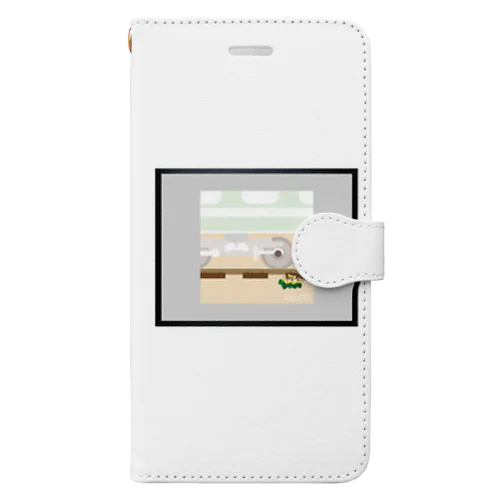 すみれ Book-Style Smartphone Case