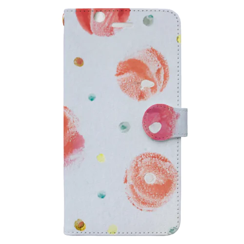 私作　花畑 Book-Style Smartphone Case