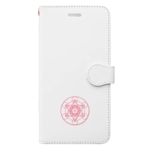 浄化-メタトロンキューブ-Metatron Cube- Book-Style Smartphone Case