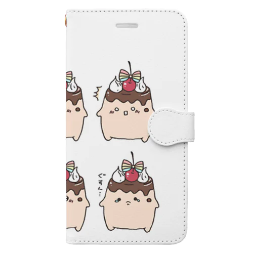 ぷりんちゃん Book-Style Smartphone Case