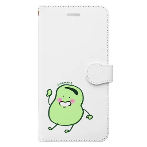 そらまめグッズ Book-Style Smartphone Case