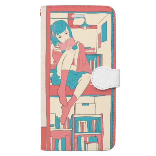 読書ちゃん Book-Style Smartphone Case