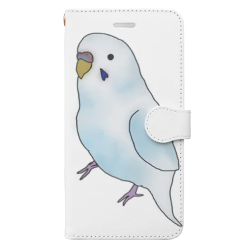 セキセイインコ Book-Style Smartphone Case