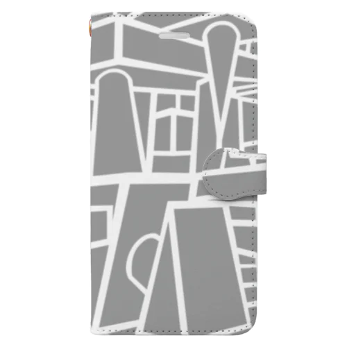 【クソったれコロナ！】海野貴彦デザイン  Book-Style Smartphone Case