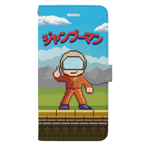 ジャンプーマン 手帳型スマホケース Book-Style Smartphone Case