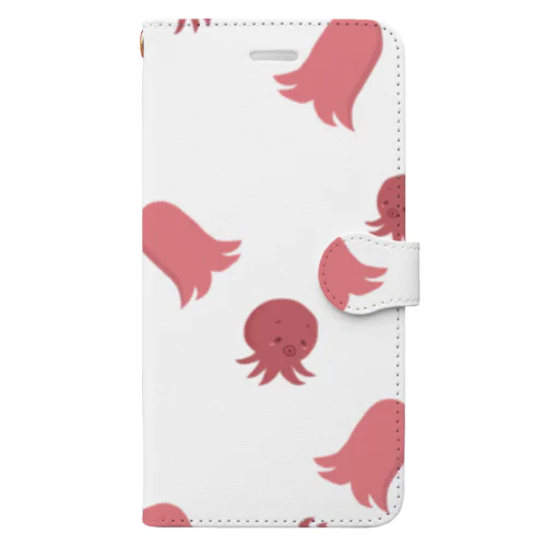 タコさんとタコさんウィンナーさん Book-Style Smartphone Case