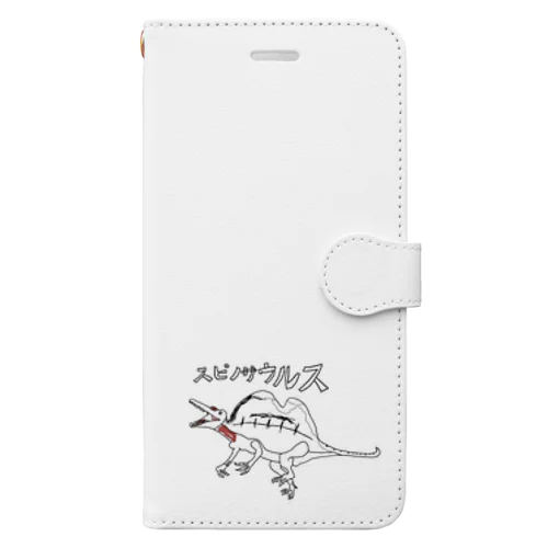 スピノサウルス Book-Style Smartphone Case