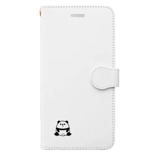 パンダのこども（無） Book-Style Smartphone Case