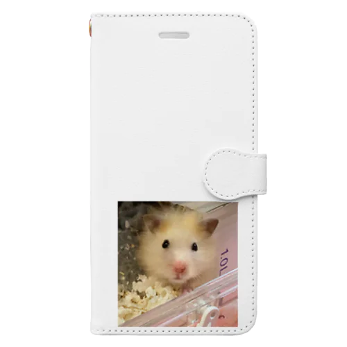 キンクマぷりんくん 手帳型スマホケース