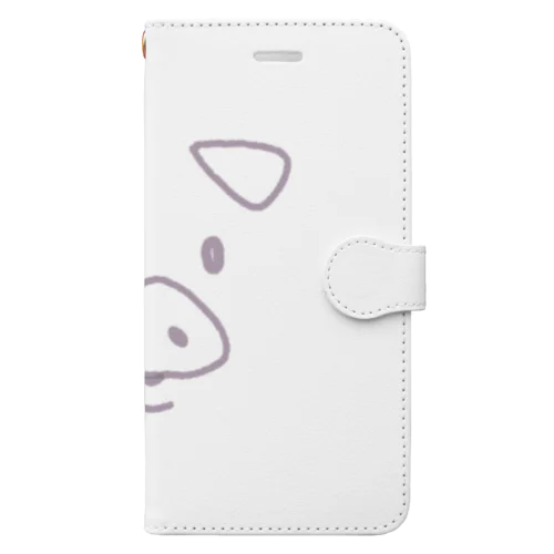 子ブタのCoton Book-Style Smartphone Case