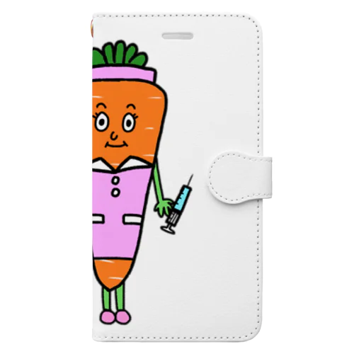 キャロル【Let's Vegetables】 Book-Style Smartphone Case