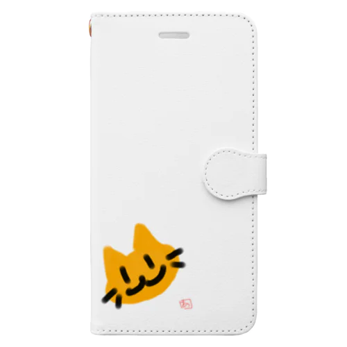 きいろいネコくん Book-Style Smartphone Case