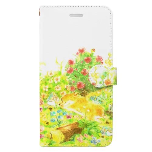 【花畑cogie's】手帳型ｹｰｽ Book-Style Smartphone Case