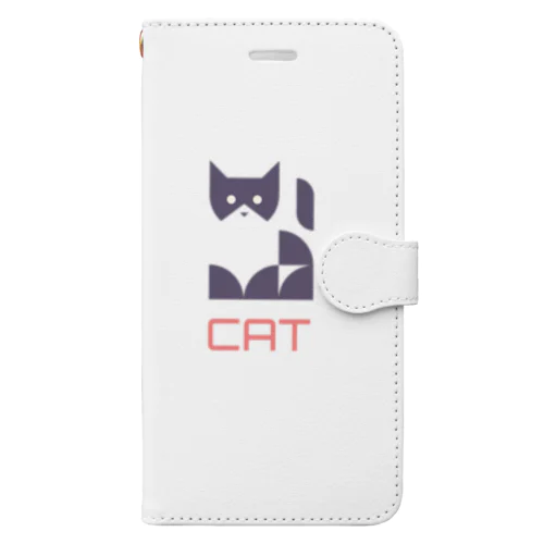 猫のCAT🐈 Book-Style Smartphone Case