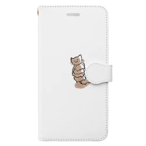 猫虫くん Book-Style Smartphone Case