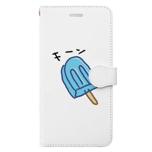 キーンなアイス Book-Style Smartphone Case