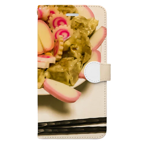 圧倒的冷やし中華photo  Book-Style Smartphone Case