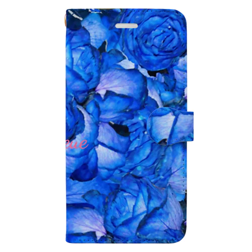 La rose bleue Book-Style Smartphone Case