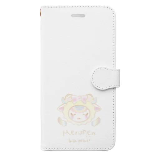 めるへんかわいい羊さん Book-Style Smartphone Case