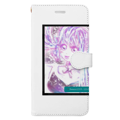 キラキラ女子 Book-Style Smartphone Case