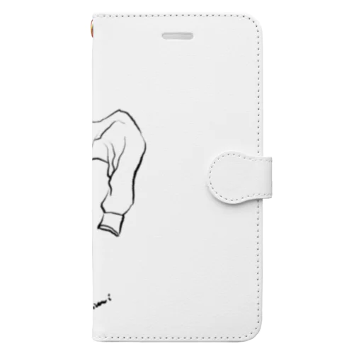 パーカーおばけ Book-Style Smartphone Case