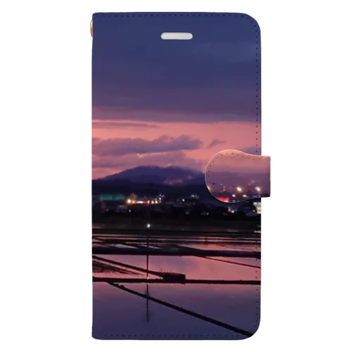 夕焼け Book-Style Smartphone Case