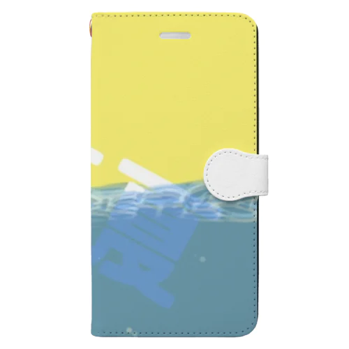 溺れる真夏 Book-Style Smartphone Case