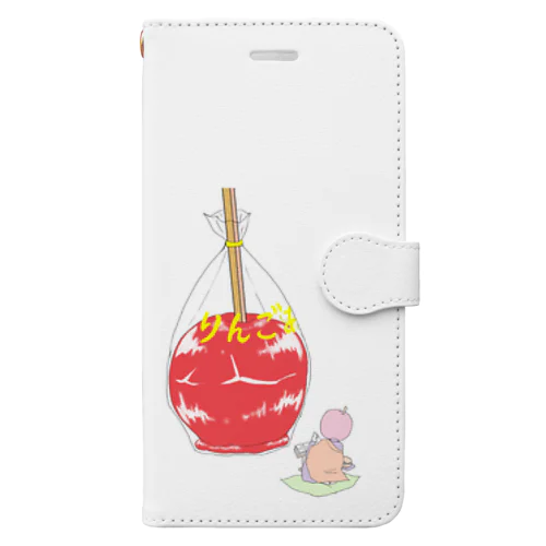 りんご飴の成仏 Book-Style Smartphone Case