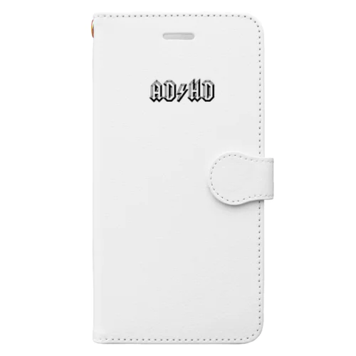 AC/DC風ロゴグッズ Book-Style Smartphone Case