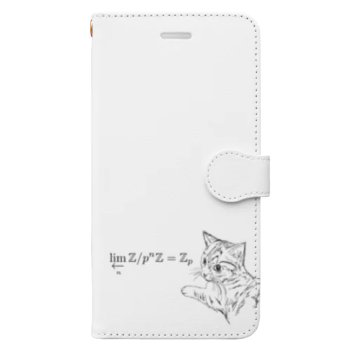 p-adic Cat Book-Style Smartphone Case