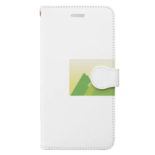 はしごまる君山登り旅 Book-Style Smartphone Case