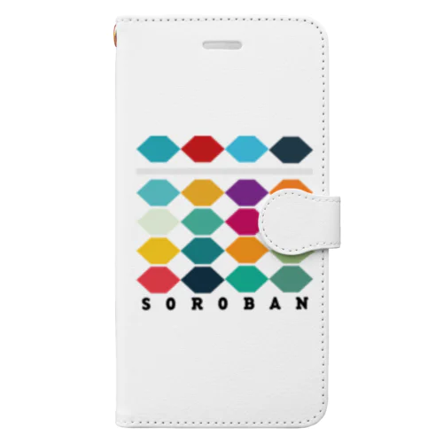 ルンルン！ソロバン！ルンルン Book-Style Smartphone Case