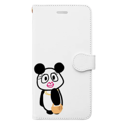 パンダの奥さん Book-Style Smartphone Case