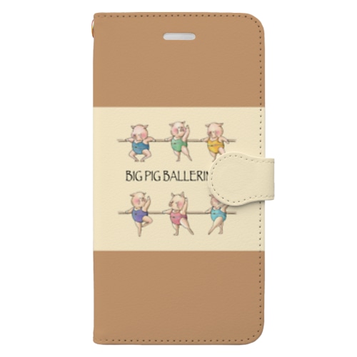 BAR  LESSON  PIGS：sketch&colored Book-Style Smartphone Case