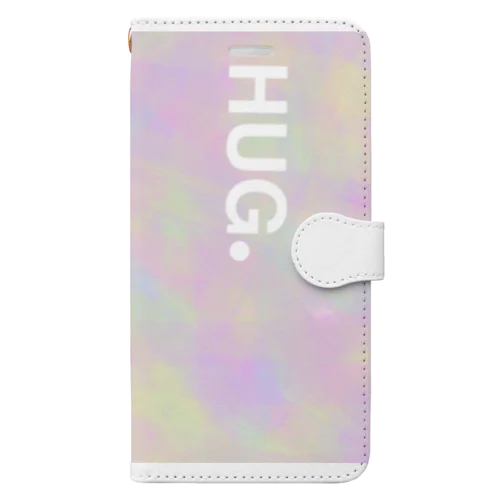 HUG.pです 手帳型スマホケース