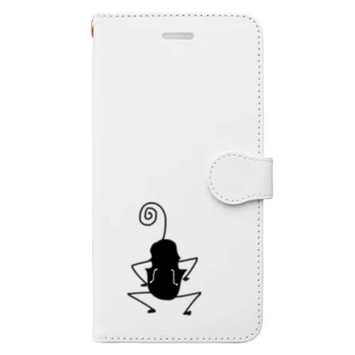 バイオリン君 Book-Style Smartphone Case