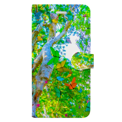 YOU are in wonderland*green Book-Style Smartphone Case