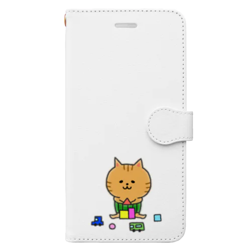 はらまきにゃんこ Book-Style Smartphone Case