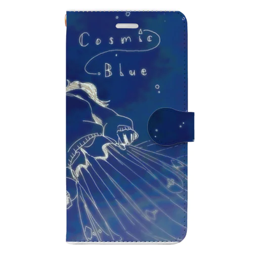 Cosmic Blue Book-Style Smartphone Case