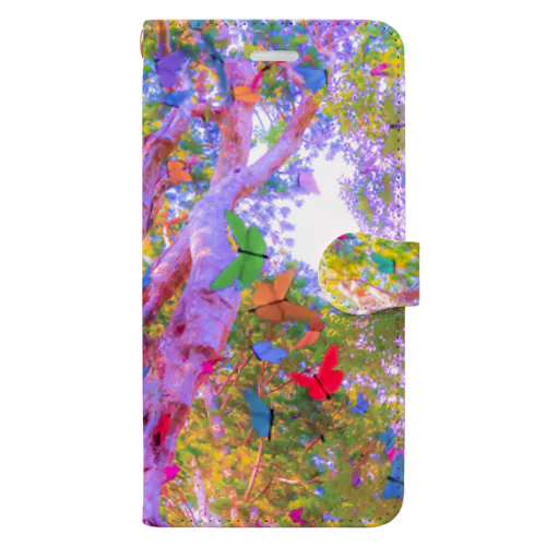 YOU are in wonderland*pink Book-Style Smartphone Case