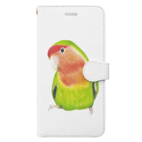 [森図鑑]コザクラインコ ノーマル Book-Style Smartphone Case