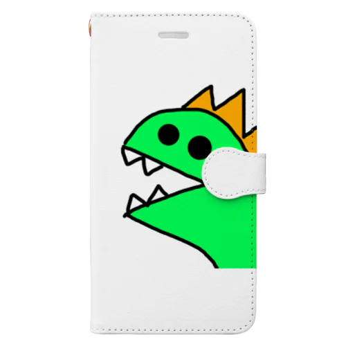 恐竜くん Book-Style Smartphone Case