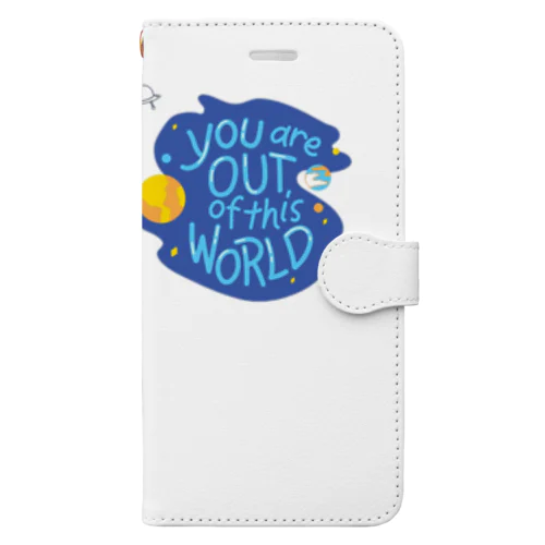 you are out of this world ! Book-Style Smartphone Case