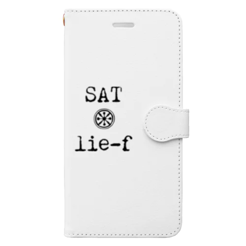 SAT新譜記念グッズ「lie-f」 手帳型スマホケース